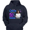 This Queen Makes 50 Look Fabulous, Stepping Into My 50th Birthday Live A Diva Shirt, Custom 50th Birthday Shirt For Women, 50 Years Old Birthday Shirt, Personalized Birthday Gift