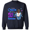 This Queen Makes 50 Look Fabulous, Stepping Into My 50th Birthday Live A Diva Shirt, Custom 50th Birthday Shirt For Women, 50 Years Old Birthday Shirt, Personalized Birthday Gift