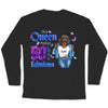 This Queen Makes 50 Look Fabulous, Stepping Into My 50th Birthday Live A Diva Shirt, Custom 50th Birthday Shirt For Women, 50 Years Old Birthday Shirt, Personalized Birthday Gift