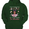 Never Underestimate A Girl Who Is Covered By The Blood of Jesus Shirt, Custom Birthday Month Shirt For Women, Personalized Birthday Gift