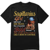 Personalized Custom Birthday Month Shirt, Name and Age Birthday Shirt, Custom Birthday Women Shirt, She Slay She Prays She Is Beautiful Bold She Smile At Her Haters Like A Boss In Control Shirt