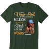 Personalized Custom Birthday Month Shirt, Name and Age Birthday Shirt, Custom Birthday Women Shirt, I'm Not A One In A Million Kind Of Girl I Am A Once In A Life Time Kind Of Woman Shirt