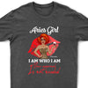 Personalized Custom Birthday Month Shirt, Name and Age Birthday Shirt, I Am Who I am You Approval Is Not Needed Shirt