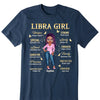 Personalized Custom Birthday Month Shirt, Name and Age Birthday Shirt, God Girl Shirt, Girl Jesus Birthday Shirt