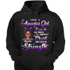 I Can Do ALl Things Through Christ Who Gives Me Strength Shirt, Customized Birthday Month Shirt For Girl, Custom Name Custom Date Birthday Gift Shirt