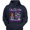 I Can Do ALl Things Through Christ Who Gives Me Strength Shirt, Customized Birthday Month Shirt For Girl, Custom Name Custom Date Birthday Gift Shirt