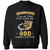 Personalized Custom Birthday Month Shirt, Name and Age Birthday Shirt, Even In The Midst Of My Storm I See God Working It Out For Me Shirt