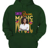 Personalized Custom Birthday Month Shirt, Name and Age Birthday Shirt, Magic Queen Shirt, Birthday Zodiac Shirt