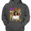 Personalized Custom Birthday Month Shirt, Name and Age Birthday Shirt, Magic Queen Shirt, Birthday Zodiac Shirt
