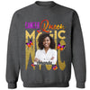 Personalized Custom Birthday Month Shirt, Name and Age Birthday Shirt, Magic Queen Shirt, Birthday Zodiac Shirt