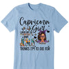Capricorn Birthday Shirts, Capricorn Queen Shirt, Custom Capricorn Shirts, Capricorn Queen T Shirt