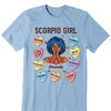 Custom Birthday Shirt, Scorpio Zodiac T Shirt, Scorpio Birthday Shirt, Scorpio T Shirts For Ladies, Scorpio Queen T Shirt, Scorpio Queen Birthday Shirt