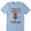 Custom Taurus Girl, Taurus Birthday Shirts For Woman, Taurus Birthday Month, Taurus Cotton T-Shirt For Her