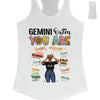 Gemini Girl, Gemini Birthday Shirts For Woman, Gemini Birthday Month, Gemini Cotton T-Shirt For Her