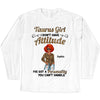 Custom Taurus Girl, Taurus Birthday Shirts For Woman, Taurus Birthday Month, Taurus Cotton T-Shirt For Her