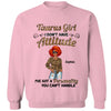 Custom Taurus Girl, Taurus Birthday Shirts For Woman, Taurus Birthday Month, Taurus Cotton T-Shirt For Her