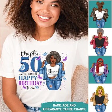 Fabulous Birthday Shirt, Chapter 50 Shirt, 50th Birthday Shirt, 50th Birthday Party Shirt, Hello 50 Shirt, Birthday Shirt, Birthday Gift