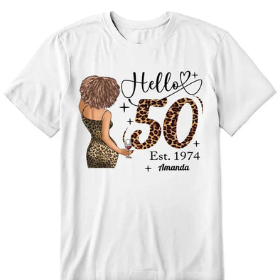 50 & Fabulous Birthday Shirt,Hello 50 Shirt,Birthday Shirt,50th Birthday Shirt,Birthday Queen Shirt, Birthday Squad Shirt,50 Years Old Shirt