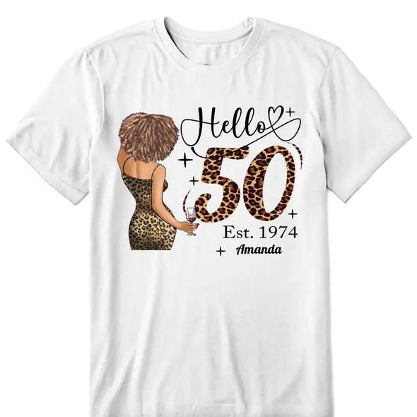 50 & Fabulous Birthday Shirt,Hello 50 Shirt,Birthday Shirt,50th Birthday Shirt,Birthday Queen Shirt, Birthday Squad Shirt,50 Years Old Shirt