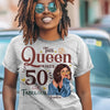 This Queen Makes 50 Look Fabulous, Custom 50th Birthday Shirt For Women, 50 Years Old Birthday Shirt, Personalized Birthday Gift. 50th Birthday shirt, Birthday Girl, 50 Birthday Women
