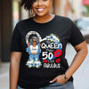 This Queen Makes 50 Look Fabulous 50th Birthday Shirt,Turning 50, 50th Birthday Shirts For Her