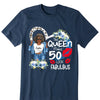 This Queen Makes 50 Look Fabulous 50th Birthday Shirt,Turning 50, 50th Birthday Shirts For Her