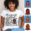 Personalized Birthday Month Shirt, Name and Age Birthday Shirt, Custom Birthday Women Shirt, I May Not Be Perfect But Jesus Think I'm To Die For Shirt