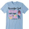 Personalized Birthday Month Shirt, Name and Age Birthday Shirt, Custom Birthday Women Shirt, I'm Living My Best Life I Ain't Goin' Back And Forth With You Shirt