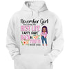 Personalized Birthday Month Shirt, Name and Age Birthday Shirt, Custom Birthday Women Shirt, I'm Living My Best Life I Ain't Goin' Back And Forth With You Shirt