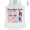 Personalized Birthday Month Shirt, Name and Age Birthday Shirt, Custom Birthday Women Shirt, I'm Living My Best Life I Ain't Goin' Back And Forth With You Shirt