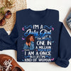 Personalized Birthday Month Shirt, Name and Age Birthday Shirt, Custom Birthday Women Shirt, I'm A Girl I'm Not A One In A Million Kind Of Girl I Am A Once In A Liftetime Kind Of A Woman Shirt