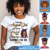 Personalized Custom Birthday Month Shirt, Name and Age Birthday Shirt, Custom Birthday Women Shirt, I May Not Be Perferct But Jesus Thinks I'm To Die For Shirt