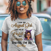 Personalized Custom Birthday Month Shirt, Name and Age Birthday Shirt, Custom Birthday Women Shirt, I May Not Be Perferct But Jesus Thinks I'm To Die For Shirt