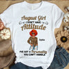 Custom Photo I Don't Have Attitude I've Got A Personality You Can't Handle Shirt, Birthday Month Shirt, Custom Name and Age Birthday Shirt, Custom Birthday Women Shirt