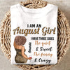 Personalized Birthday Women Shirt, I Have Three Sides The Quite and Sweet The Funny and Crazy And The Side You Never Want To See Shirt, Custom Birthday Month Shirt, Custom Birthday Shirt