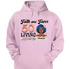 Customized Birthday Queen Faith and Favor Living My Blessed Life, Birthday Shirt Women, Custom Shirt