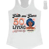 Customized Birthday Queen Faith and Favor Living My Blessed Life, Birthday Shirt Women, Custom Shirt
