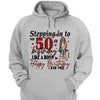 Stepping into 50 Like A Diva Shirt, 50th birthday shirt Ideas, 50th Birthday Shirts, 50th Birthday Shirt Ideas For Her