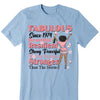 Custom Birthday Shirt, Beautiful Resilient Strong Powerful Worthy Fearless Stronger Than The Storm