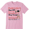 Custom Birthday Shirt, Beautiful Resilient Strong Powerful Worthy Fearless Stronger Than The Storm