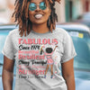 Custom Birthday Shirt, Beautiful Resilient Strong Powerful Worthy Fearless Stronger Than The Storm