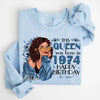 Custom 50th Birthday Shirt For Women, 50 Years Old Birthday Shirt, Personalized Birthday Gift