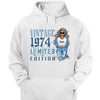 Vintage Customized Hello Fitty Shirt, Custom Birthday Shirt, 50th Birthday Shirt Ideas, 50th Birthday Shirts