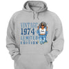 Vintage Customized Hello Fitty Shirt, Custom Birthday Shirt, 50th Birthday Shirt Ideas, 50th Birthday Shirts