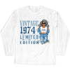 Vintage Customized Hello Fitty Shirt, Custom Birthday Shirt, 50th Birthday Shirt Ideas, 50th Birthday Shirts