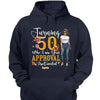 Who I Am Your Approval Isn't Needed Shirt, Customized Hello Fitty Shirt, Custom Birthday Shirt, Birthday Shirt Ideas For Her