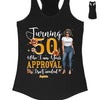 Who I Am Your Approval Isn't Needed Shirt, Customized Hello Fitty Shirt, Custom Birthday Shirt, Birthday Shirt Ideas For Her
