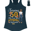Who I Am Your Approval Isn't Needed Shirt, Customized Hello Fitty Shirt, Custom Birthday Shirt, Birthday Shirt Ideas For Her