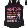 Personalized Custom Birthday Month Shirt It's My Birthday Month I'm Now Accepting Birthday Dinners, Luches and Gifts Shirt