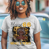 Customized 50th Birthday Shirts For Women, Blessed Birthday Tee Shirt, Custom Birthday Tee, Blessed By God